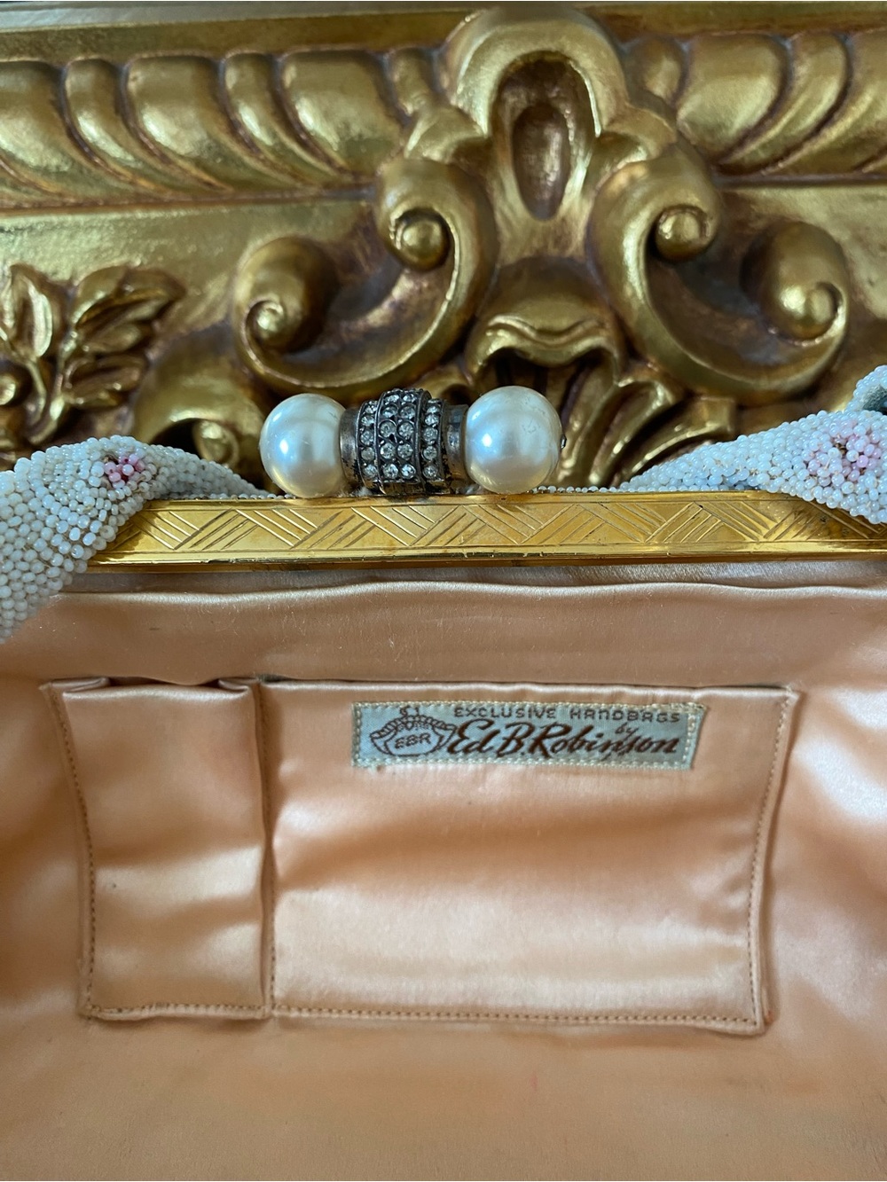 Ed B Robinson Beaded 1950’s Handbag - Picture 10 of 14